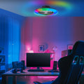 Brilliant Salerno - Plafondventilator - Met verlichting - LED 40W - 3000K-6500K - Dimbaar - Zwart- Zeer stil