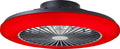 Brilliant Salerno - Plafondventilator - Met verlichting - LED 40W - 3000K-6500K - Dimbaar - Zwart- Zeer stil