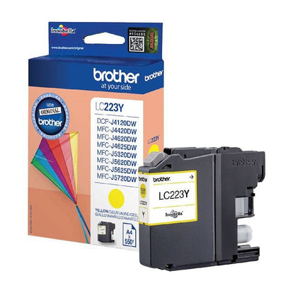 Originele inkt cartridge Brother MFC-J4420DW J4620DW Geel (5 Stuks)