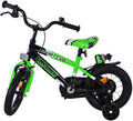 Volare Sportivo - Kinderfiets 12 Inch - Terugtraprem en handrem - Groen/Zwart