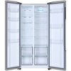 Haier HRF-450DS6 - Amerikaanse Koelkast - A+ Energieklasse - RVS - 179 cm hoog