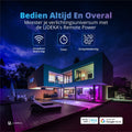 Lideka® - LED strip 10 Meter - RGB-IC - Dreamcolor - App bediening - 16 miljoen kleuren (2 stuks)