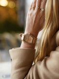 Ice-Watch - Ice boliday Timeless - Bruin dameshorloge met siliconen band - 38 mm (Small)