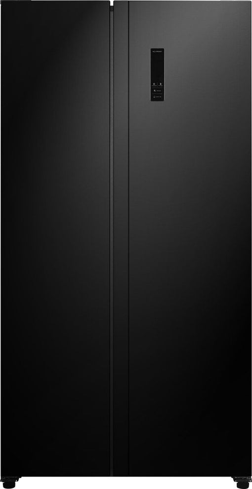 Exquisit CDJ445-040EB - Amerikaanse koelkast - 442 Liter - No Frost - Zwart