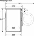 Siemens WG44G2ZLNL - Wasautomaat - Automatisch zeepdoseersysteem vlekkenprogramma
