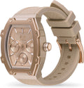 Ice-Watch - Ice boliday Timeless - Bruin dameshorloge met siliconen band - 38 mm (Small)