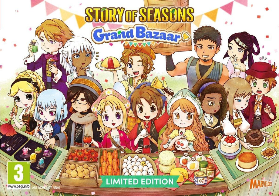 Ecoplay Story of Seasons: Grand Bazaar - Nintendo Switch 2 - Deluxe Edition met extra's (2025)