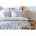 Dekbedovertrek set Blauw - 3 Onderdelen - 100% Katoen - Bed 200 x 240 cm (3 stuks)