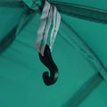 vidaXL - Zwembadtent - uitneembare - buiten- - gaaswanden - 512x458 - cm - zeegroen