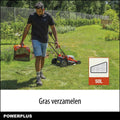 Dual Power Accu-grasmaaier POWDPG75610 - 40 V, 420 mm Ø grasmaaier, zonder accu en lader, met grasopvangbak en achteruitworp