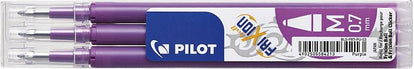 Pilot - vulling voor Frixion Ball en Frixion ball clicker paars, doosje met 3 stuks