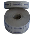 Combicraft - Consumptiebon 57x30mm 2-zijdig 2x1000 stuks geel | Set a 2 stuk | 30 stuks
