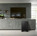 EKO Neo-Cube - Pedaalemmer 28+18L - RVS zwart - Soft-close - Vingerafdrukbestendig