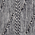 TERMAL - Laagpolig vloerkleed - Zwart - 160 x 230 cm - Katoen