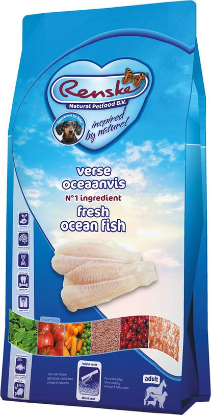 6,5 kg Renske super premium adult oceaanvis hondenvoer
