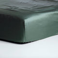 Cinderella Sundays - Hoeslaken (tot 30 cm) - Satijn - 160x220 cm - Green