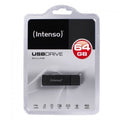 Intenso Alu Line - USB 2.0 - 64GB - Antraciet aluminium