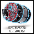 Einhell Accu Boorhamer TP-HD 18/26 Li BL Solo - Power X-Change - 18 V/Li-ion - 2,6 J - Pneumatisch slagwerk - SDS plus - 4-functies: boren/hamerboren/Beitelen met of zonder beitelslot - Incl. E-box - Excl. accu en lader