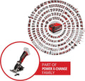 Einhell Accu Cirkelzaag TE-CS 18/165-1 Li Solo - Power X-Change - 18 V/Li-ion - 3.500 t/min - Ø89 mm - Max. Zaagdiepte: 28 mm - Incl. 2 zaagbladen - Excl. accu en lader