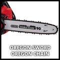 Einhell Accu Kettingzaag FORTEXXA 18/30 Li Solo - Power X-Change - 18 V/Li-Ion - Koolborstelloze motor - Zwaardlengte: 30 cm - Max. Zaaglengte: 27 cm - Excl. accu en lader