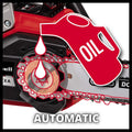 Einhell Accu Kettingzaag FORTEXXA 18/30 Li Solo - Power X-Change - 18 V/Li-Ion - Koolborstelloze motor - Zwaardlengte: 30 cm - Max. Zaaglengte: 27 cm - Excl. accu en lader