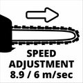 Einhell Accu Kettingzaag FORTEXXA 18/30 Li Solo - Power X-Change - 18 V/Li-Ion - Koolborstelloze motor - Zwaardlengte: 30 cm - Max. Zaaglengte: 27 cm - Excl. accu en lader