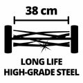 Einhell Accu Kooimesmaaier GE-HM 18/38 Li Solo - Power X-Change - 18 V/Li-Ion - 890 t/min - 38 cm - 45 L - Met accu ondersteuning of hand aangedreven - Geschikt voor 400 m² - Excl. accu en lader