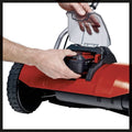 Einhell Accu Kooimesmaaier GE-HM 18/38 Li Solo - Power X-Change - 18 V/Li-Ion - 890 t/min - 38 cm - 45 L - Met accu ondersteuning of hand aangedreven - Geschikt voor 400 m² - Excl. accu en lader