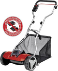 Einhell Accu Kooimesmaaier GE-HM 18/38 Li Solo - Power X-Change - 18 V/Li-Ion - 890 t/min - 38 cm - 45 L - Met accu ondersteuning of hand aangedreven - Geschikt voor 400 m² - Excl. accu en lader
