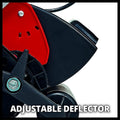 Einhell Accu Kooimesmaaier GE-HM 18/38 Li Solo - Power X-Change - 18 V/Li-Ion - 890 t/min - 38 cm - 45 L - Met accu ondersteuning of hand aangedreven - Geschikt voor 400 m² - Excl. accu en lader