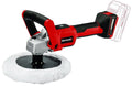 Einhell Accu Polijst-/Schuurmachine CE-CP 18/180 Li E BL Solo - Power X-Change - 18 V/Li-ion - 500-3.000 t/min - Ø180 mm - Incl. 2x polijstdoek, 6x schuurvellen (2x K60/2x K80/2x K120) - Excl. accu en lader