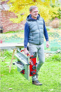 Einhell Accu Zaagtafel TE-TS 36/210 Li Solo - Power X-Change - 36 V/Li-ion - Ø210 - Zaagblad 45° kantelbaar naar 1 zijde - Incl. 40 tands zaagblad - Excl. accu en lader