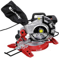 Einhell Elektrische Afkort-Verstekzaag TC-MS 2112 - 1600 W - Ø210 mm - Maximale zaagbreedte: 120 mm - Zwenkbare zaagkop: 45° - Incl. 48 tands zaagblad