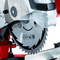 Einhell Elektrische Afkort-Verstekzaag TC-MS 2112 - 1600 W - Ø210 mm - Maximale zaagbreedte: 120 mm - Zwenkbare zaagkop: 45° - Incl. 48 tands zaagblad
