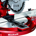 Einhell Elektrische Afkort-Verstekzaag TC-MS 2112 - 1600 W - Ø210 mm - Maximale zaagbreedte: 120 mm - Zwenkbare zaagkop: 45° - Incl. 48 tands zaagblad