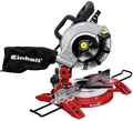 Einhell Elektrische Afkort-Verstekzaag TC-MS 2112 - 1600 W - Ø210 mm - Maximale zaagbreedte: 120 mm - Zwenkbare zaagkop: 45° - Incl. 48 tands zaagblad