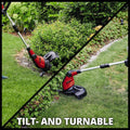 Einhell Elektrische Grastrimmer GC-ET 4530 Set - 450 W - Maaidiameter: 30 cm - Telescopische steel - Motorkop -90° en +90° verstelbaar - Incl. 3x draadspoelen