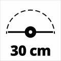Einhell Elektrische Grastrimmer GC-ET 4530 Set - 450 W - Maaidiameter: 30 cm - Telescopische steel - Motorkop -90° en +90° verstelbaar - Incl. 3x draadspoelen
