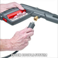 Einhell Elektrische Hogedrukreiniger TC-HP 170 - 2300 W - Max. 170 bar - 420 l/u - Incl. 10m hogedrukslang, pistool, lans, diverse sproeiers, borstel, schuimsproeier en terrasreiniger met reservoir