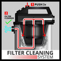 Einhell Elektrische Nat-/Droogzuiger TE-VC 2230 SAC - 1150 W - 220 mbar - 30 L - Automatisch stopcontact: 2200 W