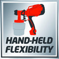 Einhell Elektrische Verfspuit TC-SY 500 P - 500 W - 1000 ml - Voor lakken en glazuren