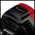 Einhell GE-CF 18/2200 Li (1x 2,0Ah) Power X-Change Accuventilator (Ø x h) 180 mm x 270 mm Rood