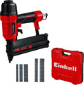 Einhell Pneumatische Tacker TC-PN 50 - Voor nieten en spijkers - Diepte afstelling - Incl. 1500 nieten en 2000 spijkers - Incl. Transport-/Opbergkoffer - Excl. Compressor