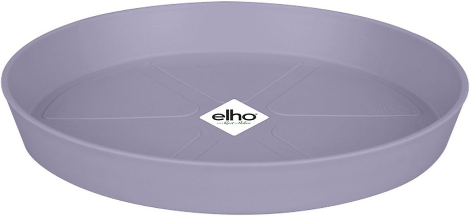 Elho Loft Urban Schotel Rond 24 - Schotel voor Buiten - Ø 24.4 x H 3.4 cm - Lavendel lila