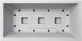 Elho Vivo Next Lang 80 - Plantenbak voor Binnen & Buiten Rechthoekig - 100% Gerecycled Plastic - L 78.0 x H 37.9 cm - Living concrete