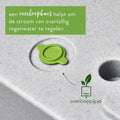 Elho Vivo Next Lang 80 - Plantenbak voor Binnen & Buiten Rechthoekig - 100% Gerecycled Plastic - L 78.0 x H 37.9 cm - Living concrete