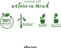 Elho Vivo Next Lang 80 - Plantenbak voor Binnen & Buiten Rechthoekig - 100% Gerecycled Plastic - L 78.0 x H 37.9 cm - Living concrete