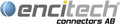 encitech D45ZF09-DMS-W-K 6355-8047-11 D-sub female connectorset 45 ° Aantal polen: 9 Soldeerkelk 1 stuk(s)