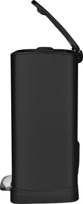 EKO Neo-Cube - Pedaalemmer 28+18L - RVS zwart - Soft-close - Vingerafdrukbestendig