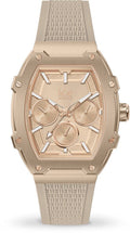 Ice-Watch - Ice boliday Timeless - Bruin dameshorloge met siliconen band - 38 mm (Small)
